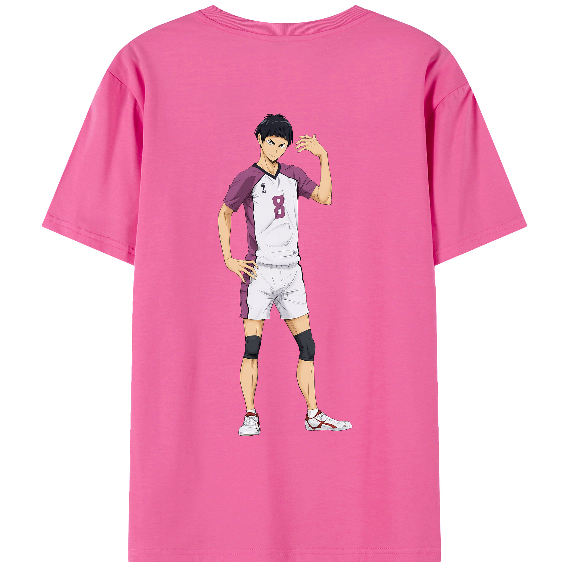 （画像用） ハイキュー!! Haikyu!! レディース半袖Tシャツ(バックプリント)